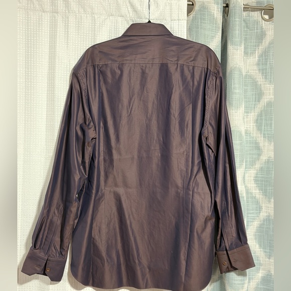 Men's Purple Stefano Ricci Italian Dress Shirt. Size 17.5 / 44 - Picture 12 of 12